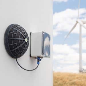 OnTower_System_300_300 Akustische Eiserkennung mit dem On Tower-Sensorsystem.